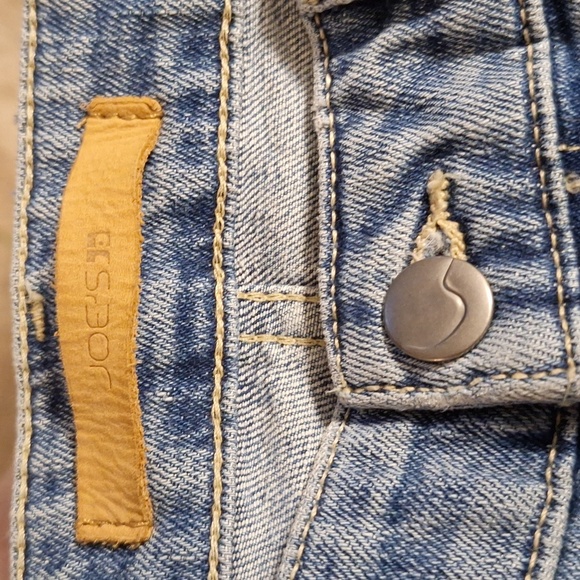 Joe's The Icon Mid-Rise Skinny Ankle Bleached Jean - Picture 6 of 8